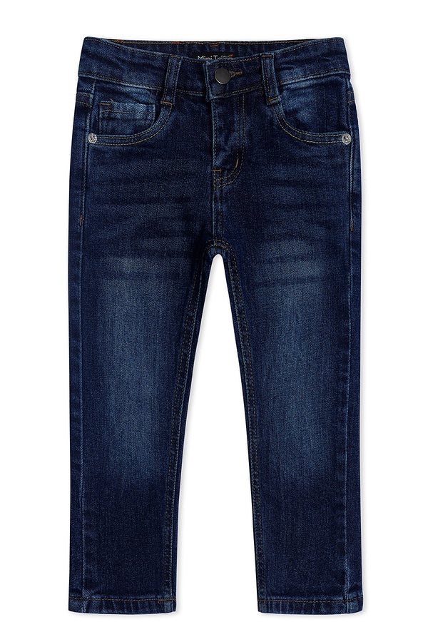 Dark Blue Denim Jeans