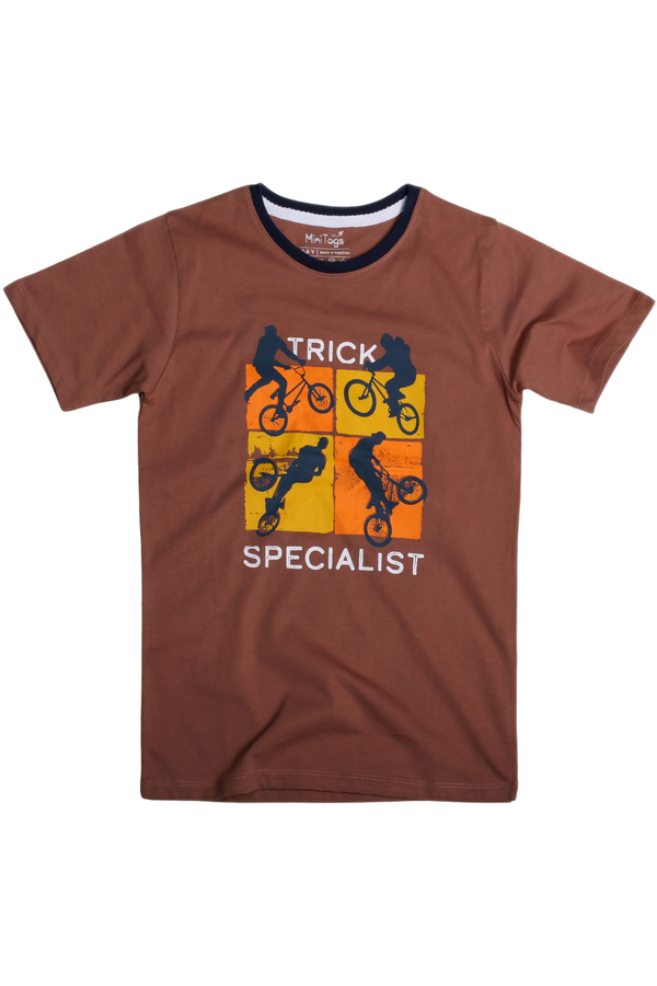 Brown Trick Specialist T-Shirt