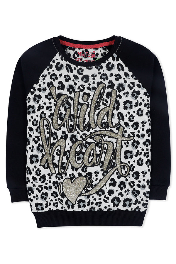 Wild Heart Glitter Sweatshirt